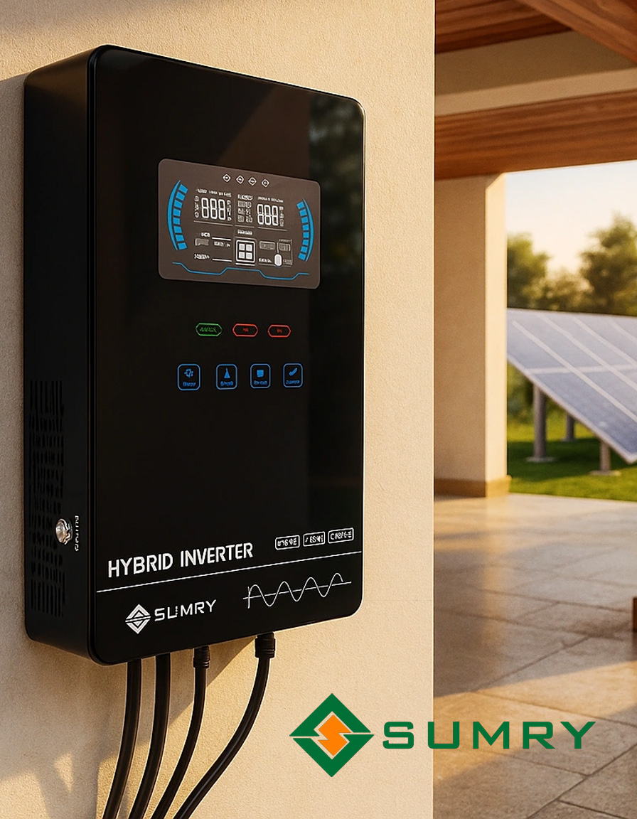 اینورتر خورشیدی (سانورتر) 6.5 کیلووات گارانتی دار برند SUMRY مدل SUMRY HGX6.5KW