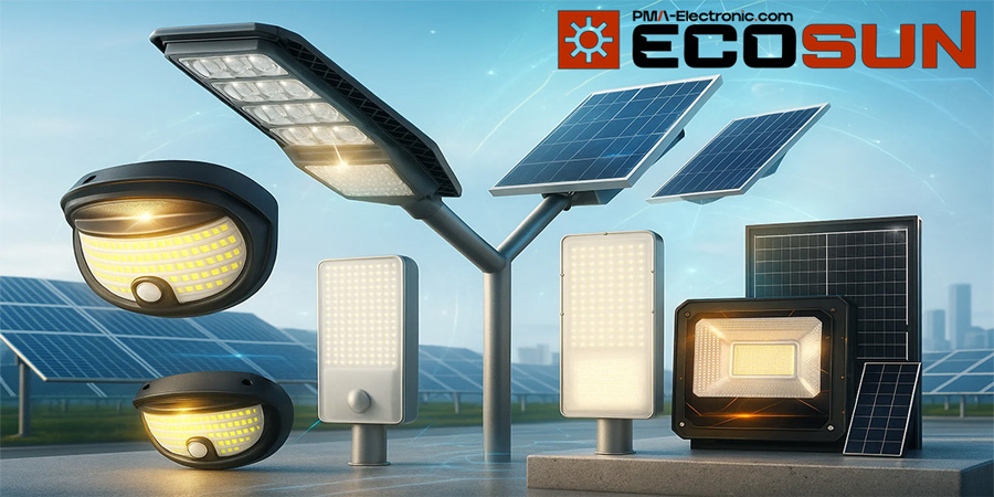 انواع چراغ خورشیدی