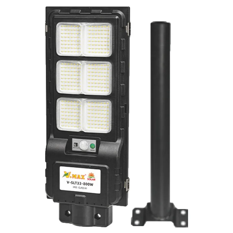 چراغ خیابانی خورشیدی ویمکس مدل V-SLT33-800-W