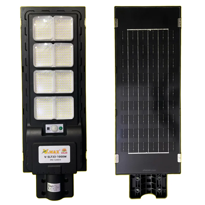 چراغ خیابانی خورشیدی ویمکس مدل V-SLT33-1000-W