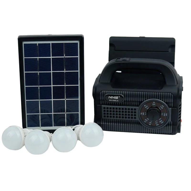 پکیج روشنایی خورشیدی اسپیکردار مدل NS-S90LS