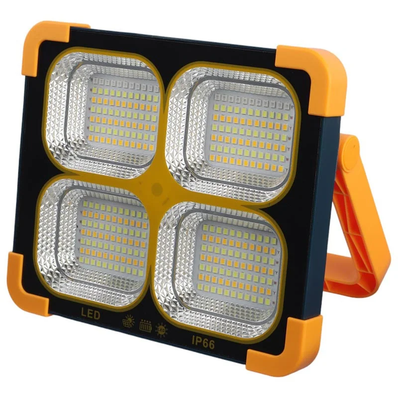 چراغ شارژی خورشیدی چند حالته مدل K3 1000W