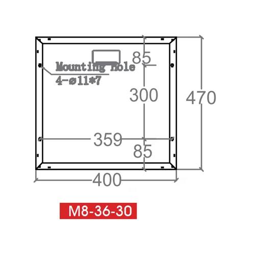 پنل خورشیدی 30 وات مونو کریستال برند Epever مدل M8-33-30
